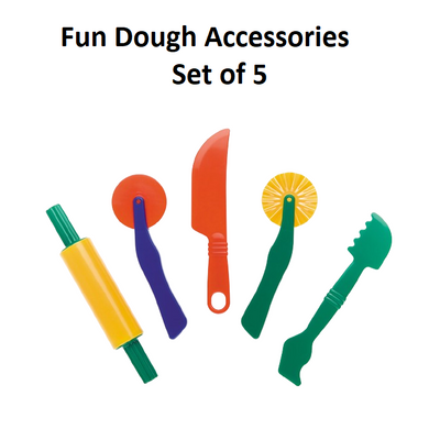 Fun Dough Accessories - Set of 5