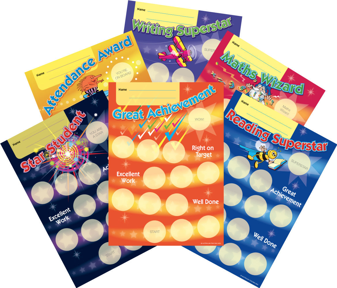 Achievement Awards Card Variety Pack (Pack of 18)