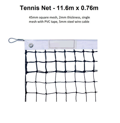 Tennis Net - 11.6m x 0.76m