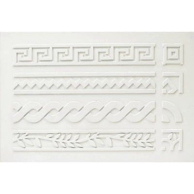 Greek Border Rubbing Plates