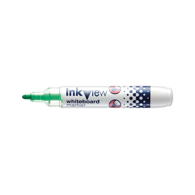 Green - Bullet Tip Uni Inkview Whiteboard Marker