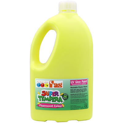 Fluoro Yellow 2L - FAS Super Tempera Poster Paint