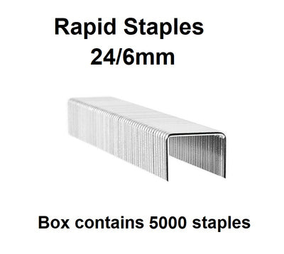 Staples - 24/6mm - Box of 5000