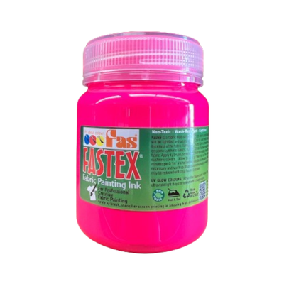 Fluoro Pink 250mL - FAStex Textile Inks