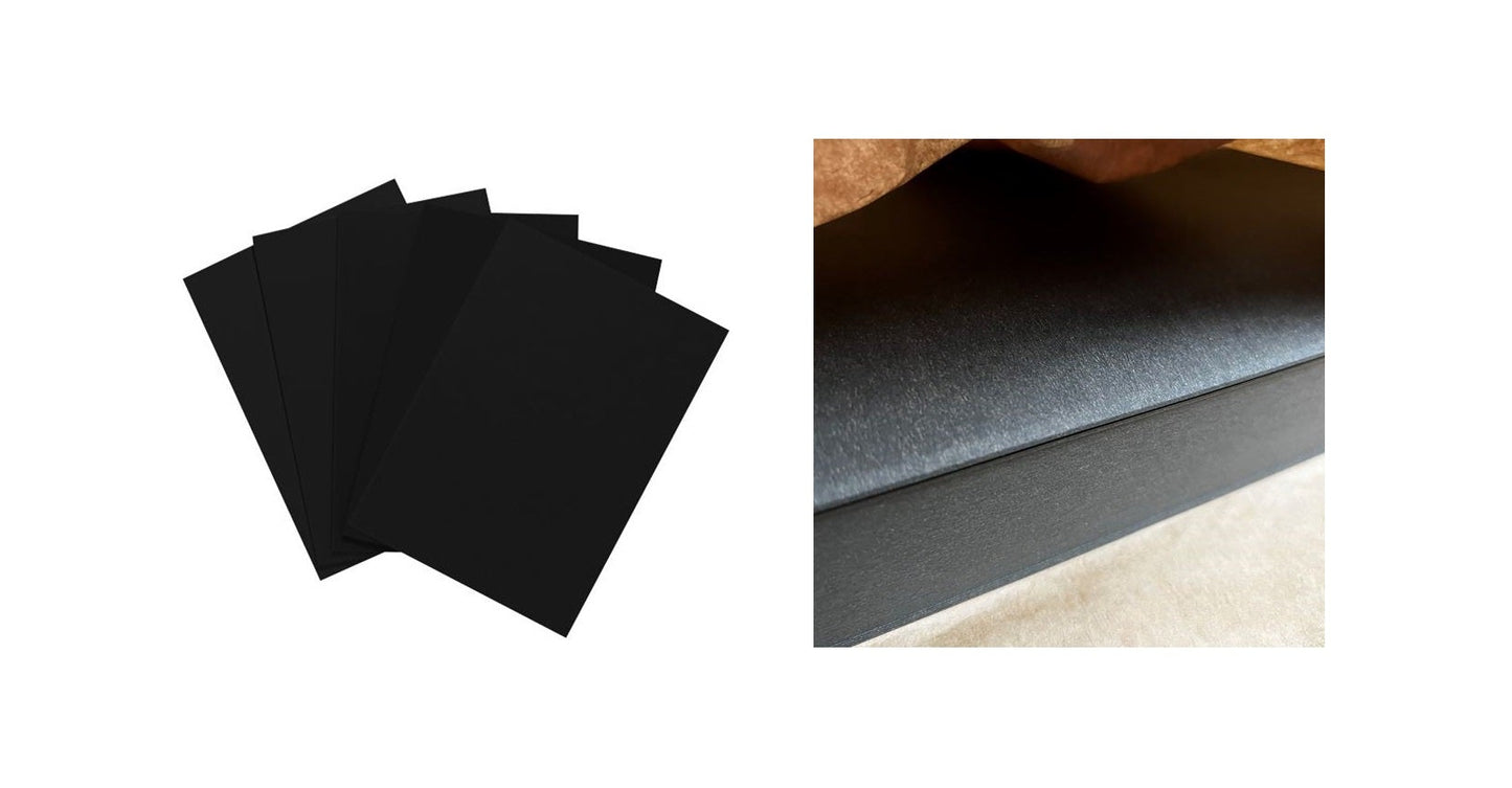 A3 Black Paper