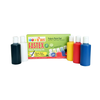 Set of 5 x 100mL - FAStex Textile Inks