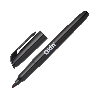 Black - Okin Permanent Marker Pen Style Fine Tip