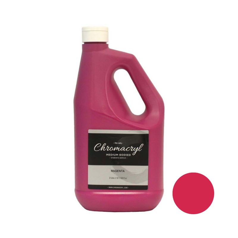 Magenta 2L - Chromacryl Acrylic Paint