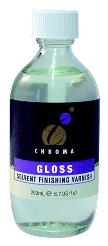 Chroma Gloss Solvent Varnish 200mL