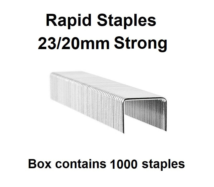 Staples - 23/20mm - Box of 1000