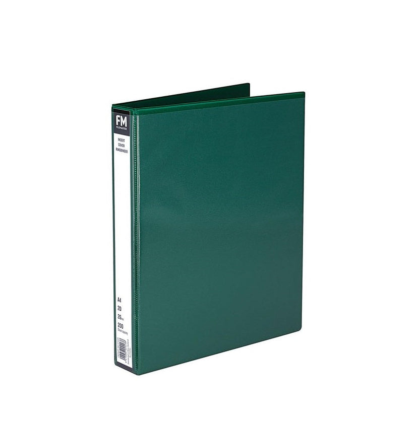 Green A4 Ringbinder