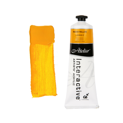 Indian Yellow 80ml - Atelier Acrylic Paint S2