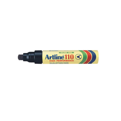 Black - Artline 110 Jumbo Markers - Bullet Tip