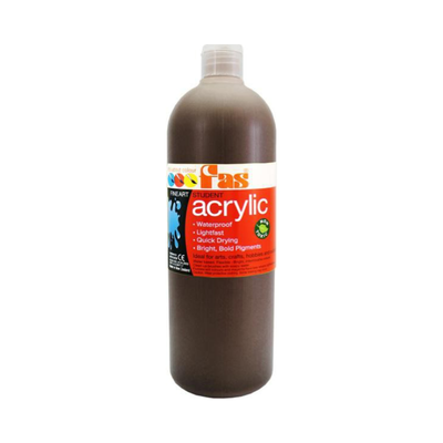 Burnt Umber 1L - FAS Student Acrylic Paint