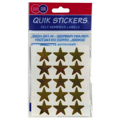 Gold Stars - Large Stars 60's