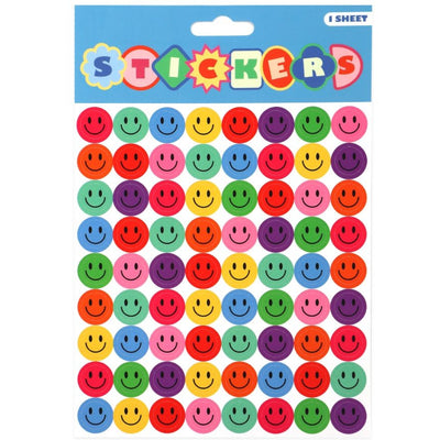 Value Merit Stickers - Smiley Faces