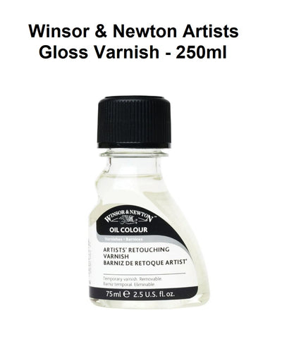 Winsor & Newton Artists' Gloss Varnish - 250mL