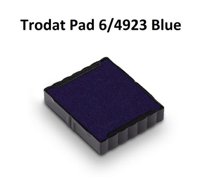 Blue - Trodat 4923 Ink Pad Refill