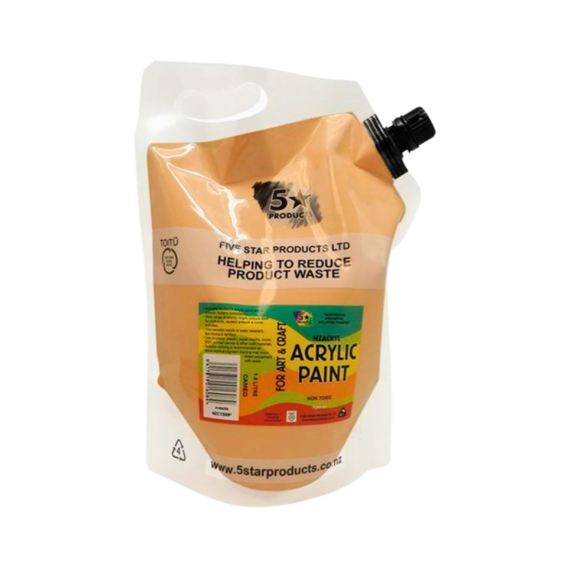 Beige (Flesh/Cameo) 1.5L - Acrylic Paint Pouch