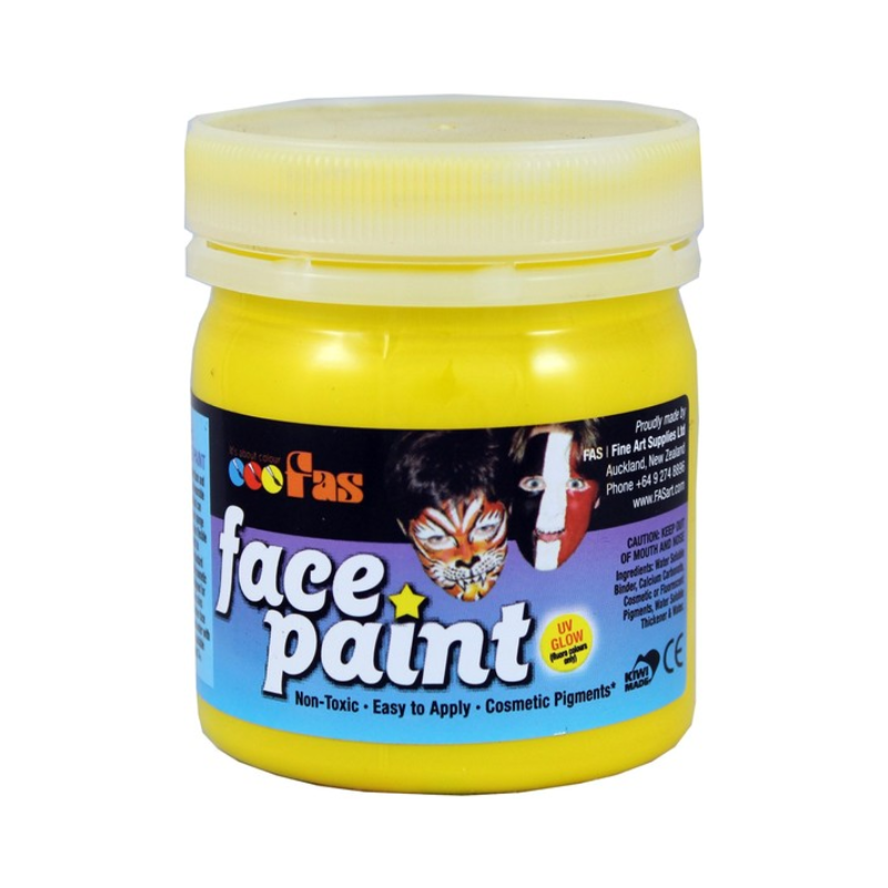 Yellow 120mL - FAS Face Paints