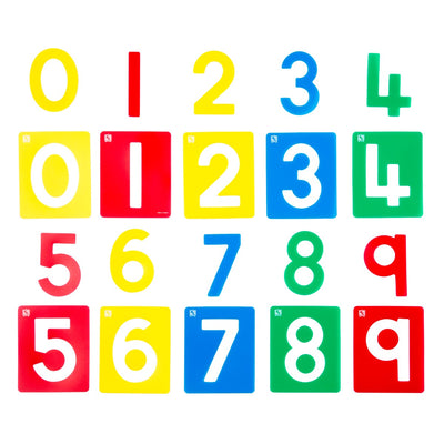 Dual Stencils - Numbers