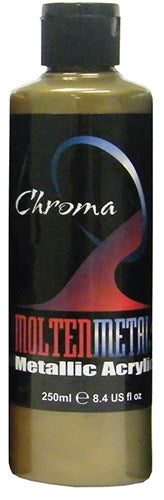 Ages Bonze 250ml - Chroma Molten Metals Acrylic Paint