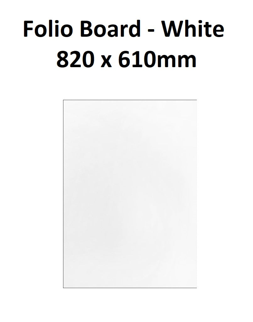 School Cert Card (NCEA Folio Board) A1 Folio