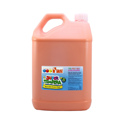 Orange 5L - FAS Super Tempera Poster Paint
