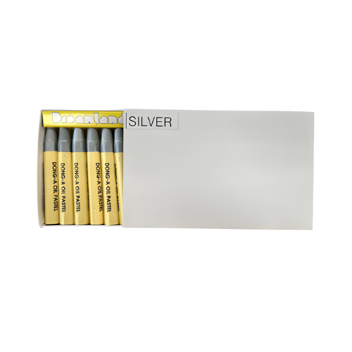 Silver Oil Pastels