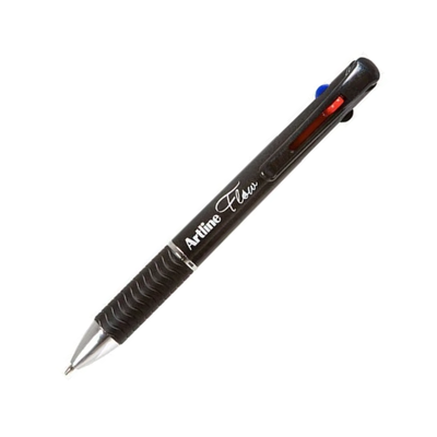 Artline Flow Retractable 4 Colour Pen Standard