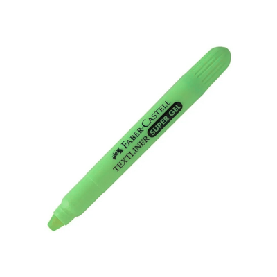 Faber Castell Gel Highlighters - Green - each