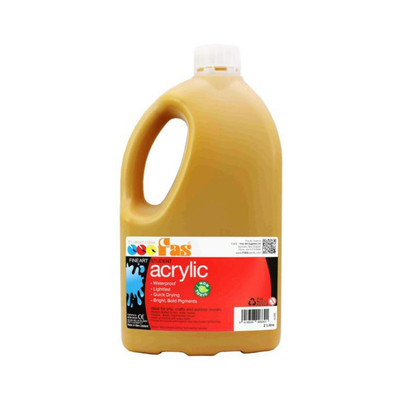 Yellow Oxide 2L - FAS Student Acrylic Paint
