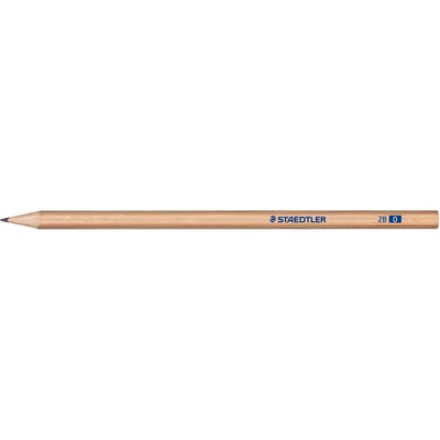Staedtler Minerva Natural Pencils - 2B (Single)