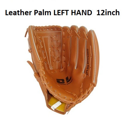 Softball Glove - Leather Palm | 12 inch Left Hand