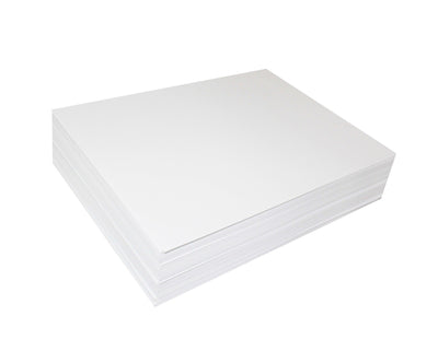 2 Sheet White Card