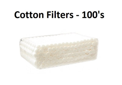 Cotton Filters - 100's