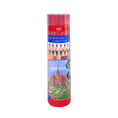 Faber Castell Classic Colour Pencils - Tin of 24