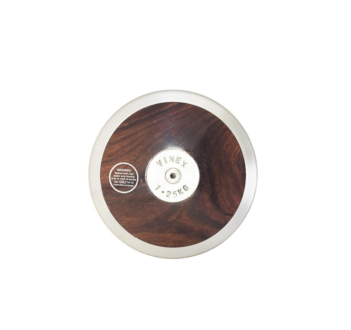 Wooden Discus Steel Rim