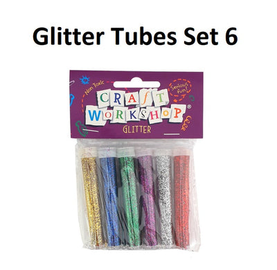 Glitter Tubes - Set of 6
