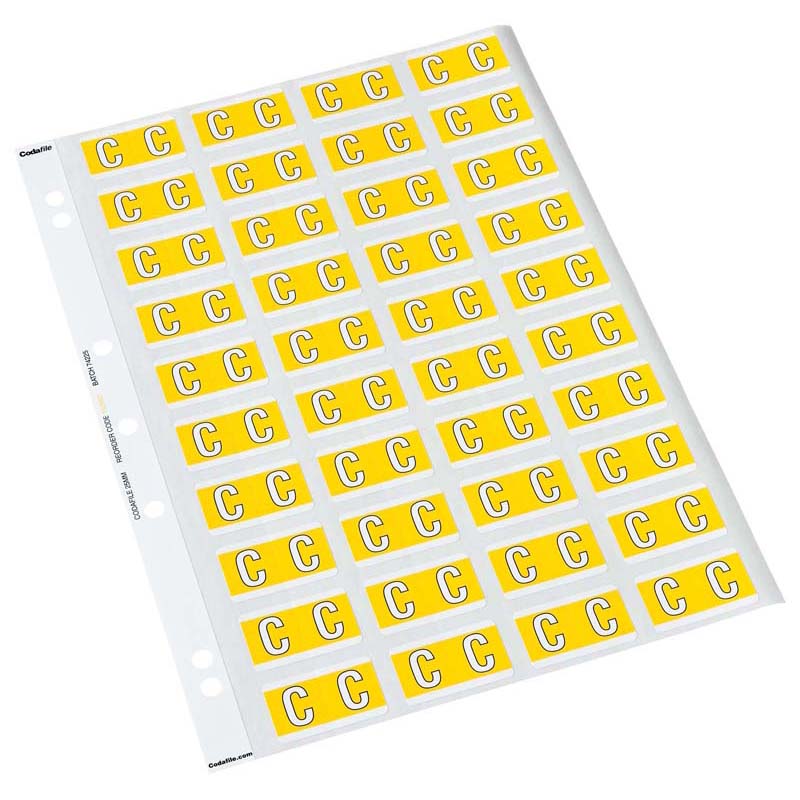 C Codafile Labels