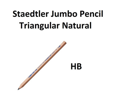 Staedtler Natural Triangular Pencil - Jumbo - HB