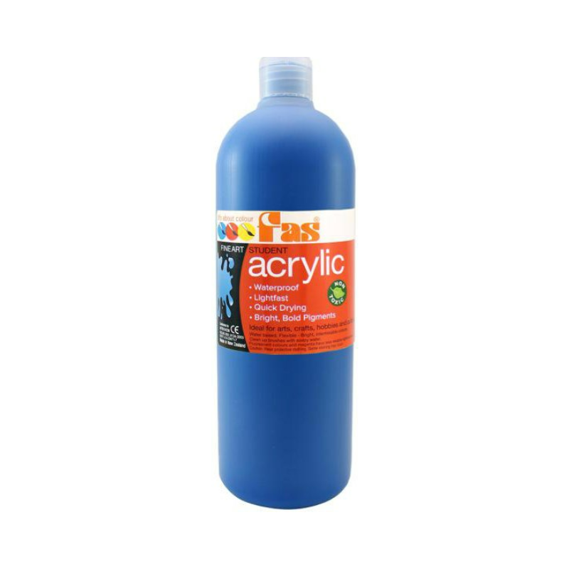Warm Blue 1L - FAS Student Acrylic Paint