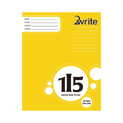 1I5 - Exercise Book - 9mm Lined