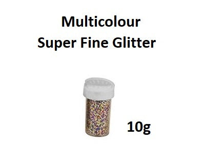 Multicolour 10g - Midas Superior Fine Glitters
