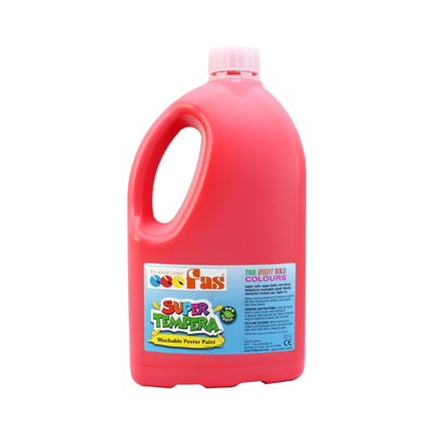 Red 2L - FAS Super Tempera Poster Paint