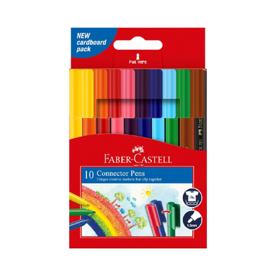 Faber Castell Connector Pens - 10's