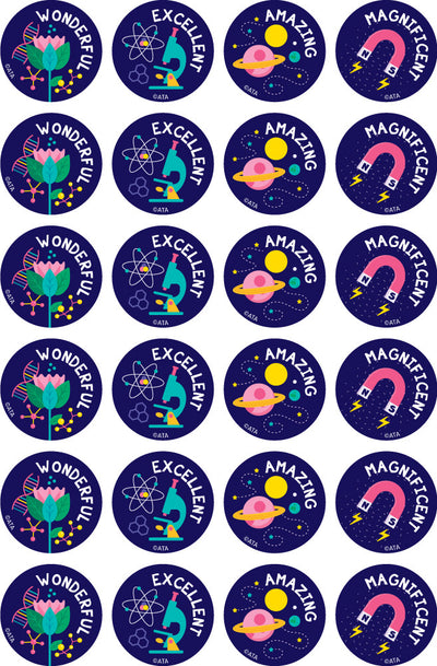 Science - Merit Stickers (Pack of 96)