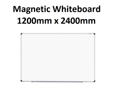 Magnetic Whiteboard - 1200 x 2400mm