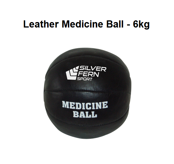 Leather Medicine Ball - 6kg