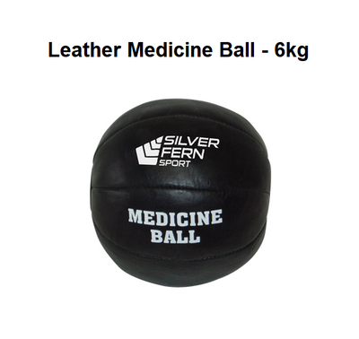 Leather Medicine Ball - 6kg